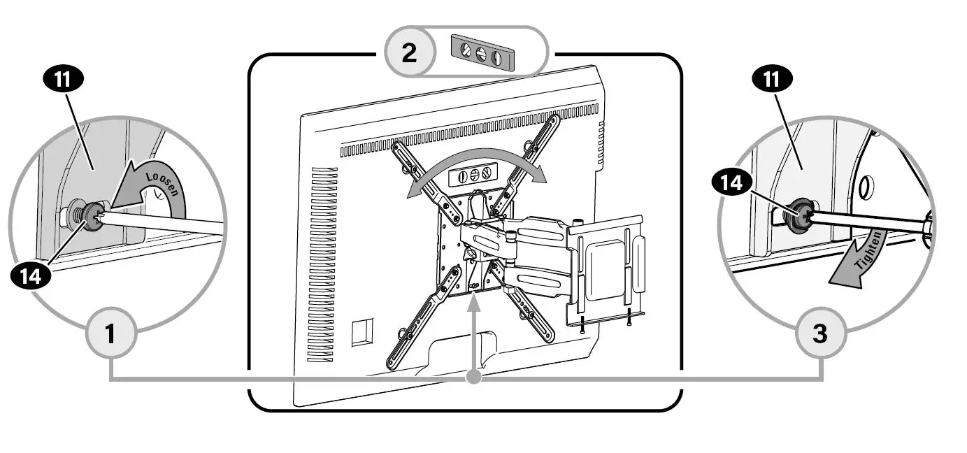 Secura QLF418-B2 TV Wall Mount fig 25