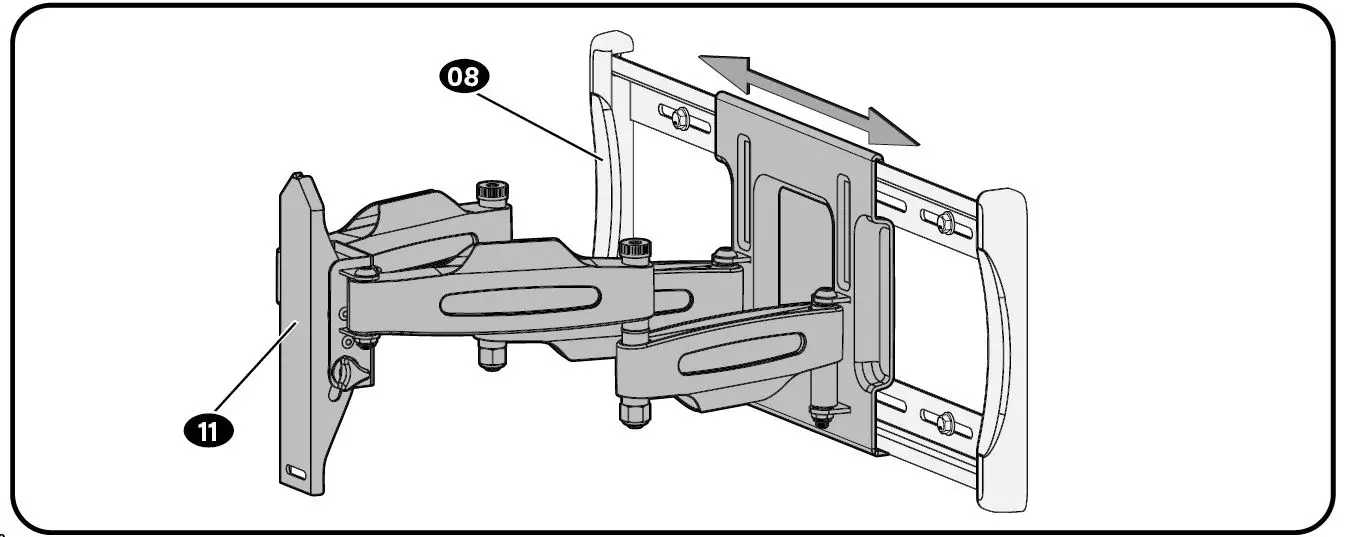 Secura QLF418-B2 TV Wall Mount fig 26