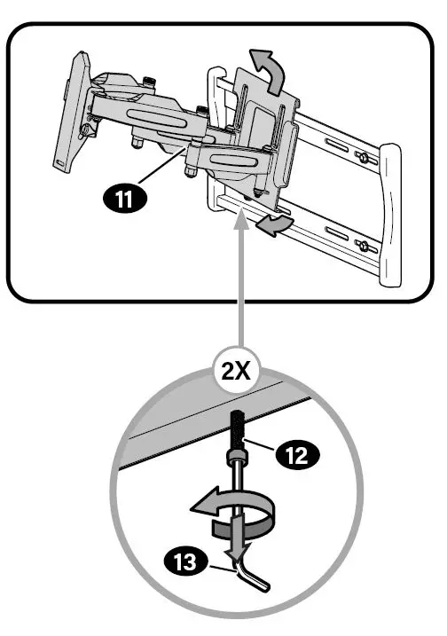 Secura QLF418-B2 TV Wall Mount fig 28