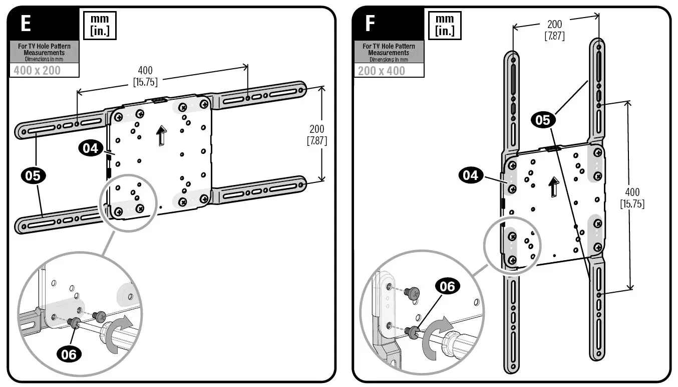 Secura QLF418-B2 TV Wall Mount fig 9