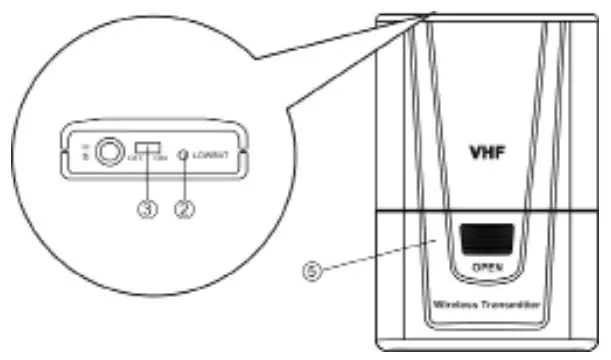 Rebel VHF 2 Music Wireless Microphone - Mikrofone 1