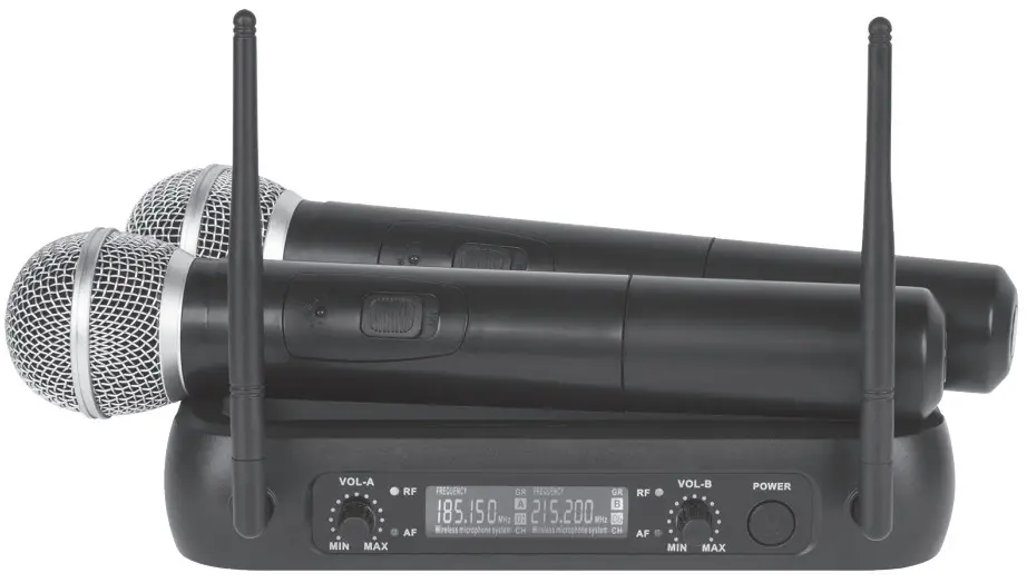 Rebel VHF 2 Music Wireless Microphone
