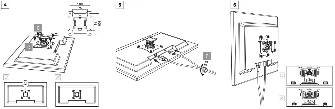 MOUNT ON THE D-BOARD