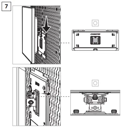 MOUNT ON THE D-BOARD