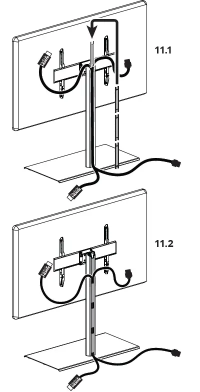 kanto TTS150 Universal Tabletop TV Stand-18