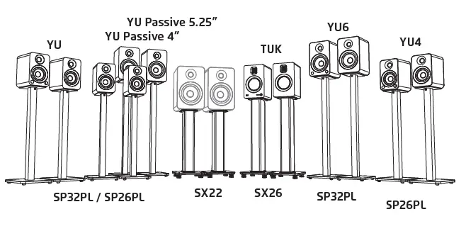kanto TTS150 Universal Tabletop TV Stand-20