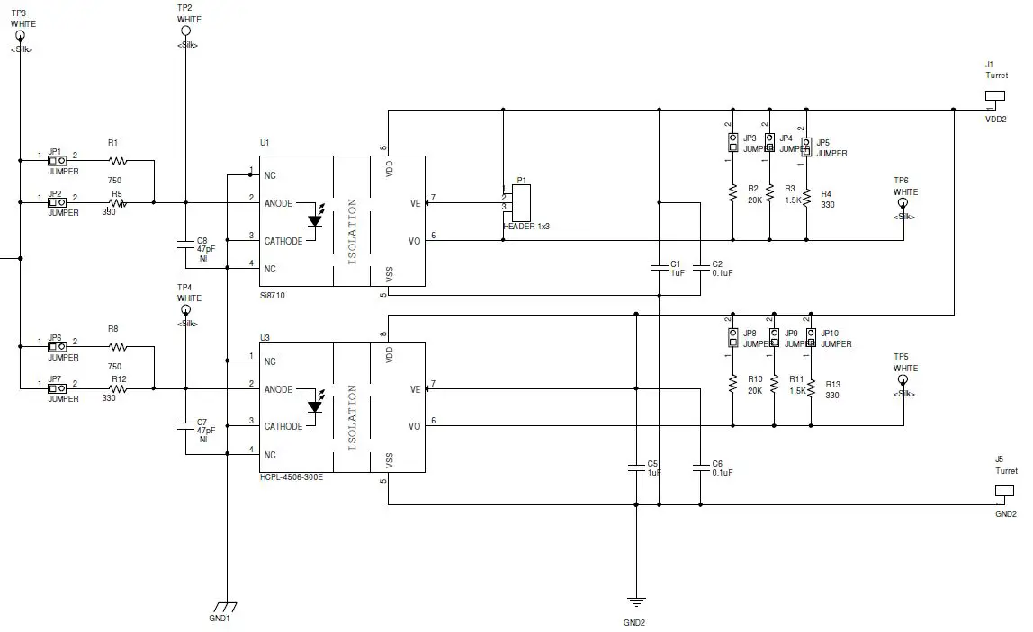 SKYWORKS-Si87XX-LED-Emulator-Input-Isolator-VS-Opto-Comparison-Evaluation-Board-FIG7