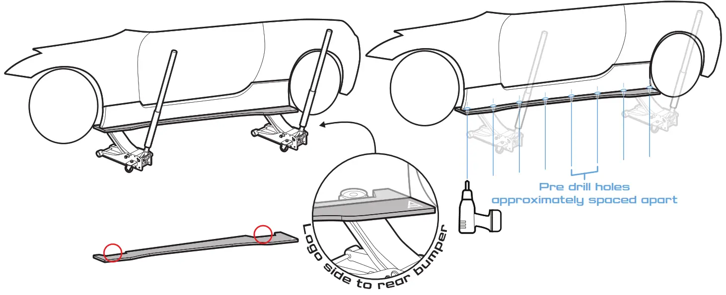 STREET AERO ACM Side Splitters - fig 1
