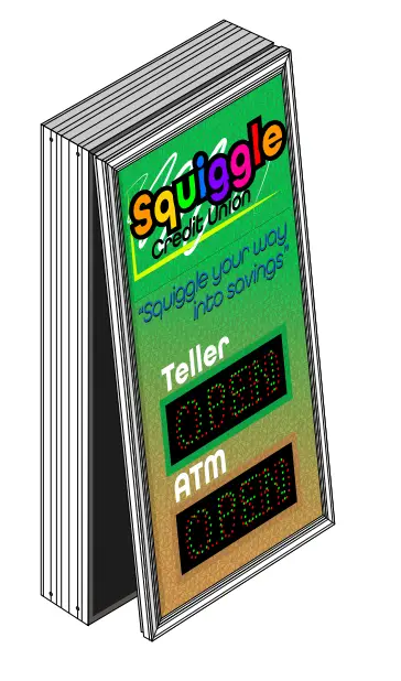 Signal-Tech LSi Series Outdoor LED Backlit Monument Sign
