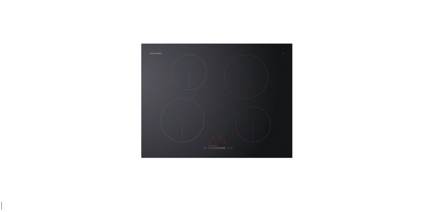 Fisher Paykel Ci704ctb1 70cm 4 Zones Induction Cooktop User Guide