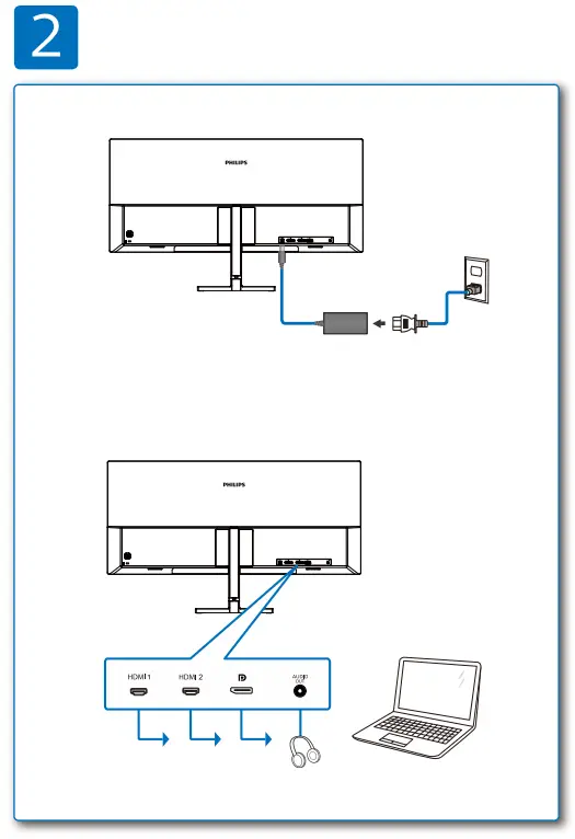 PHILIPS 342E2 E Line UltraWide LCD Monitor - Fig3