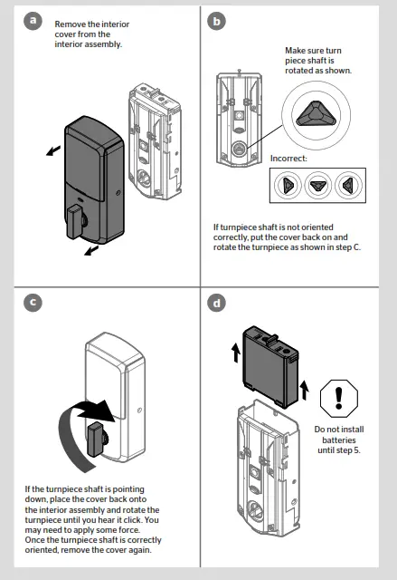 AURA - IInstall the interior assembly A