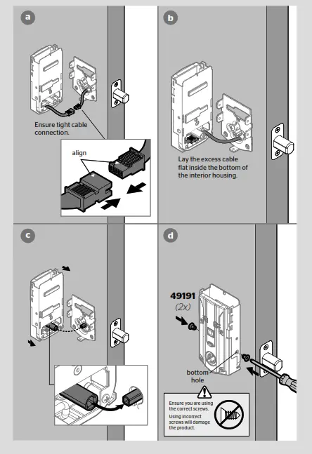 AURA - Install the interior assembly B