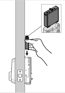 AURA - install the battery