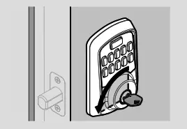 Test the lock and check door alignment C