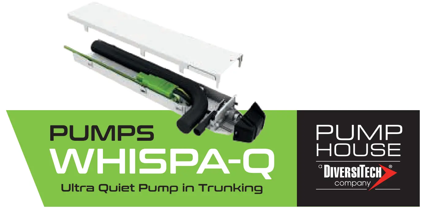 PUMP HOUSE WHISPA-Q Ultra Quiet Pump in Trunking Discharge Hose - COMPONENTS 2