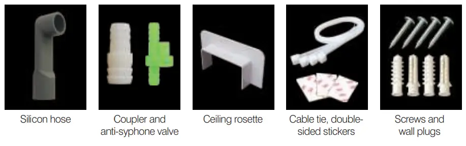 PUMP HOUSE WHISPA-Q Ultra Quiet Pump in Trunking Discharge Hose - COMPONENTS