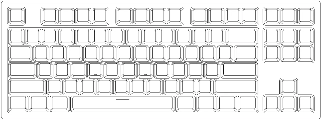 EPOMAKER Everglide SK87 75% Hot Swap Wired Wireless Mechanical Keyboard Kit