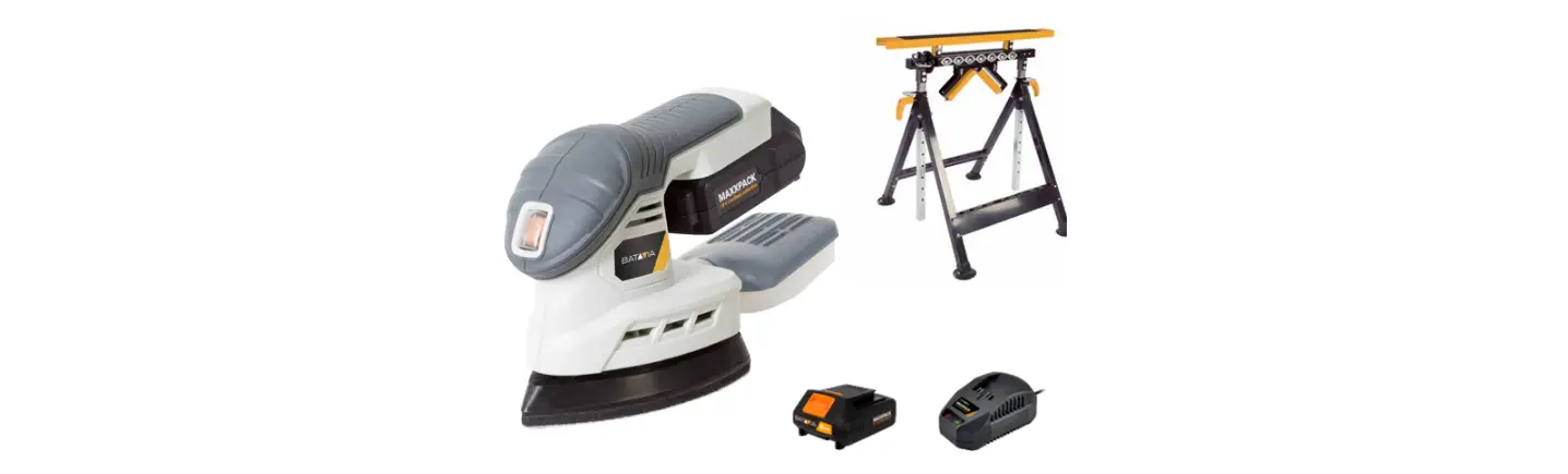 Batavia Bt-cds001 Maxxpack 18v Cordless Multi Sander Instruction Manual