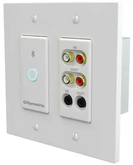 Symetrix xIO Bluetooth RCA-3.5 Expands Control Capabilities