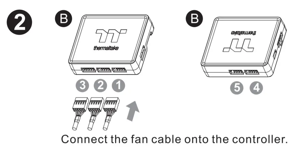 thermaltake Radiator Fan TT Premium - instalation1