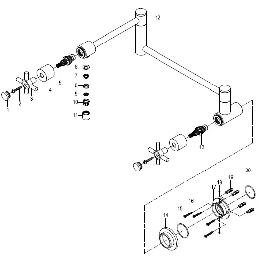 KINGSTON-KS4100DX-Brass-Pot-Filler-FIG-14