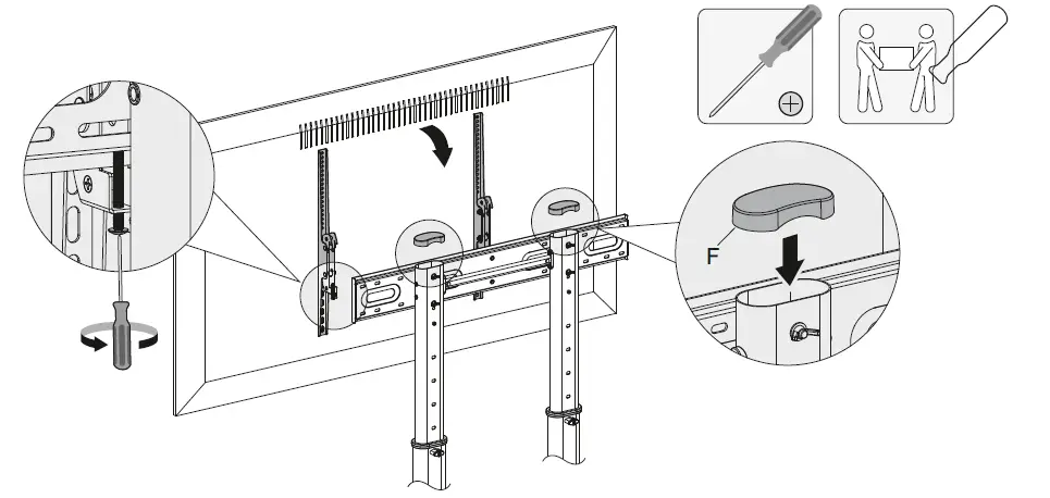 Kimex-030-1201-Mobile-Support-X-Large-TV-Screen-15