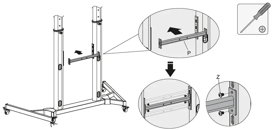 Kimex-030-1201-Mobile-Support-X-Large-TV-Screen-17