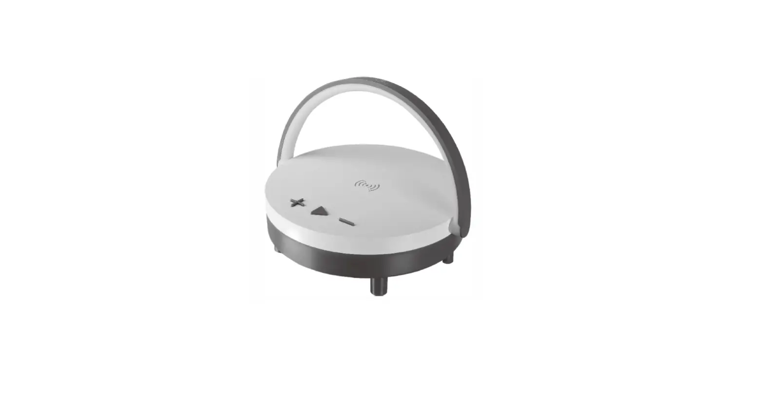 Nizoni Touch Control Led Dome Lamp With Wireless Phone Charger And Hd Audio Speaker Instruction Manual