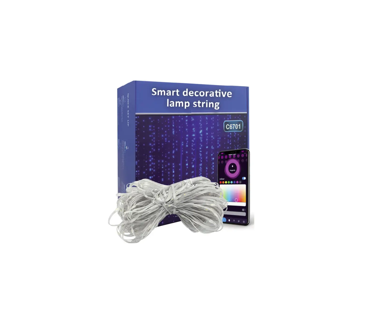 Led Lighting C6701 Smart Decorative Lamp String User Manual Led Lighting C6701 Smart Decorative Lamp String User Manual