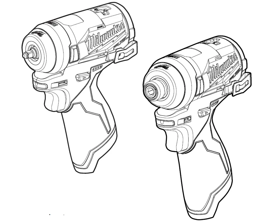 milwaukee 2552-20 M12 FUEL Cordless Impact Driver