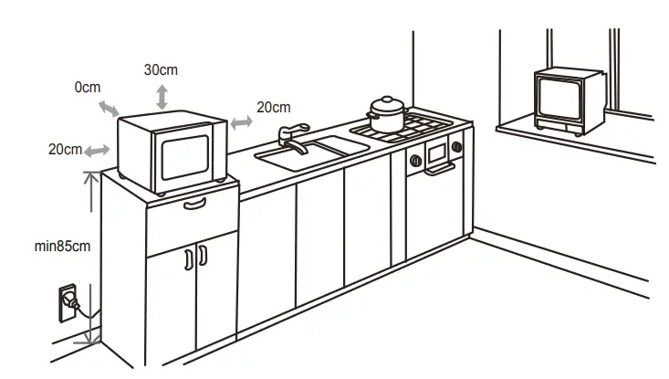 Dawlance DW 530 AF Microwave Oven - fig 2