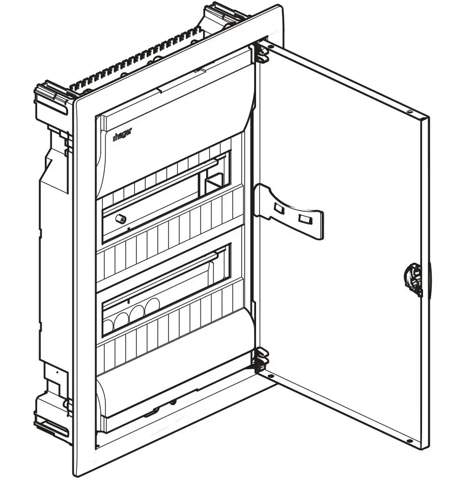 Hager 6le007707a Switch Instruction Manual