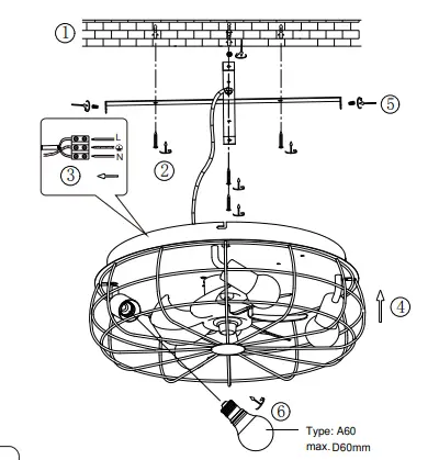 TRIO-R61105032-Ceiling-Fan-with-Lighting-Trondheim-4x10W-1