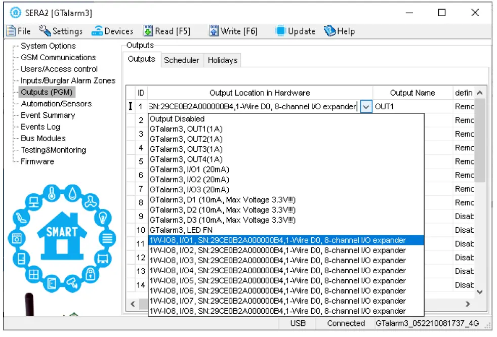 TOPKODAS 1WIO8 8-Channel I-O Expansion Module 8