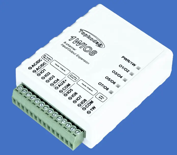 TOPKODAS 1WIO8 8-Channel I-O Expansion Module