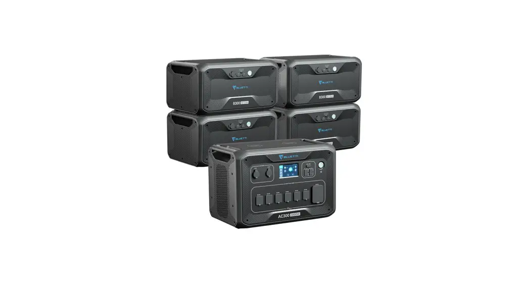 Bluetti Ac300 Plus B300 Home Battery Backup Instructions
