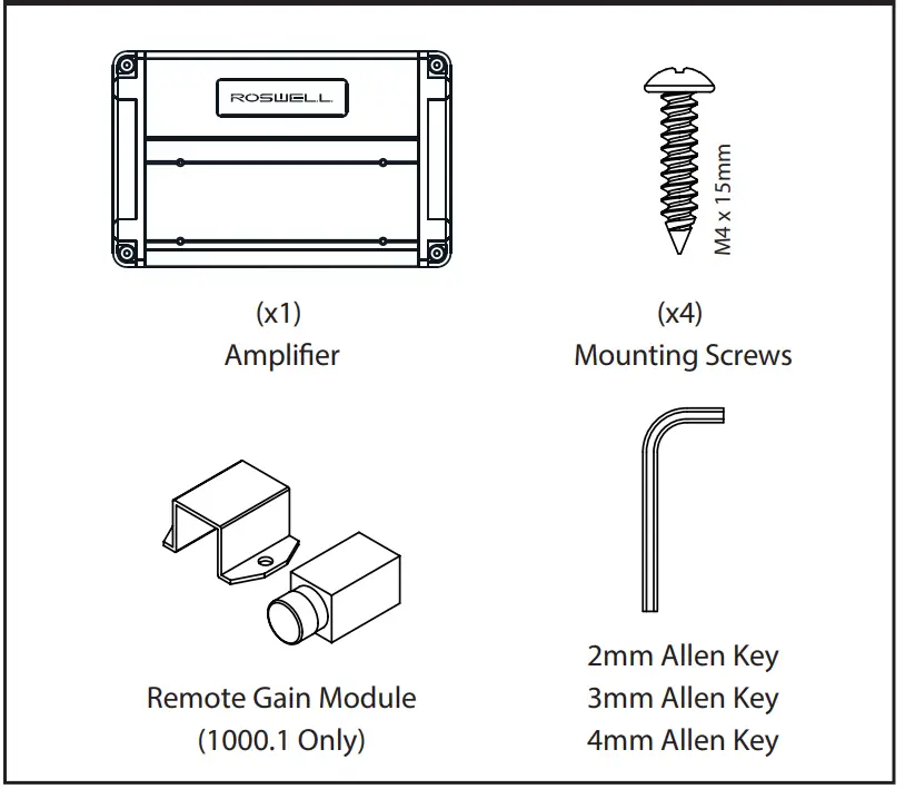 ROSWELL R1 650.4 Amplifiers - fig 4