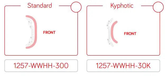 spex Adapta Back Support - SELECT FOAM LENGTH - ADAPTA3 ONLY