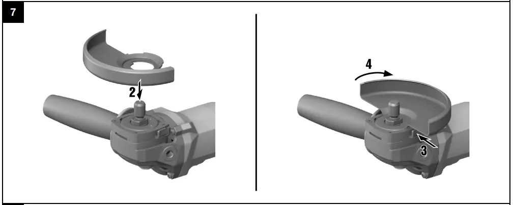 Installing standard guard