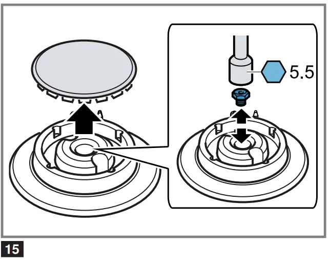 SIEMENS ER3A6AB70 Domino Gas Hob-fig16