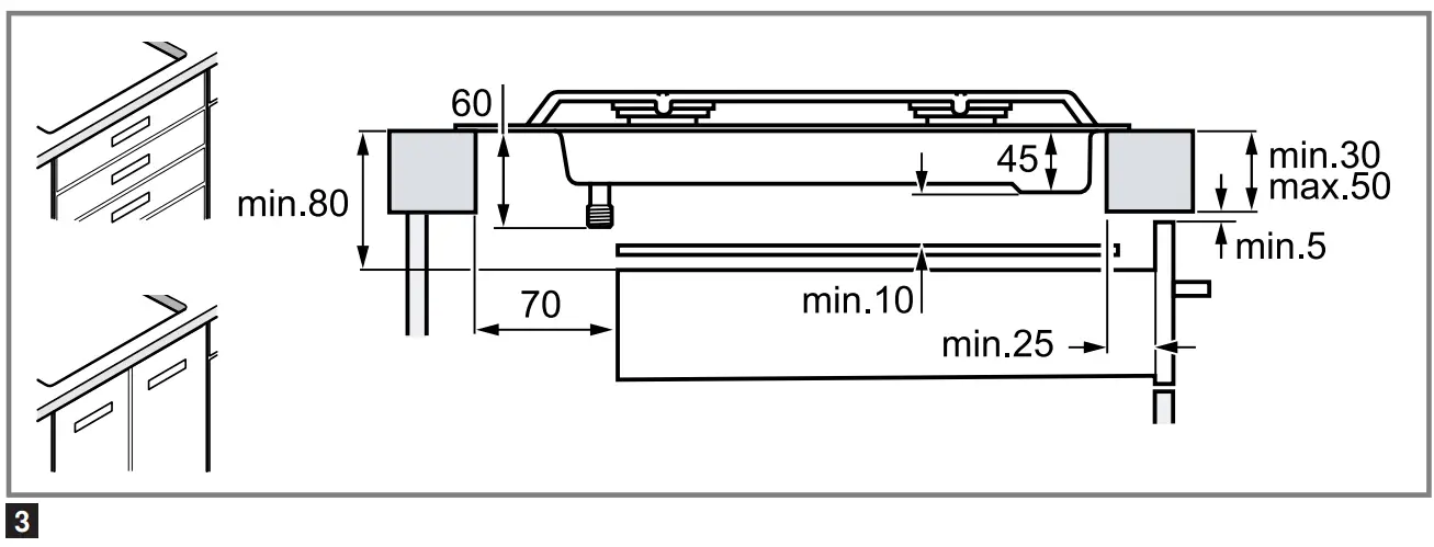SIEMENS ER3A6AB70 Domino Gas Hob-fig4
