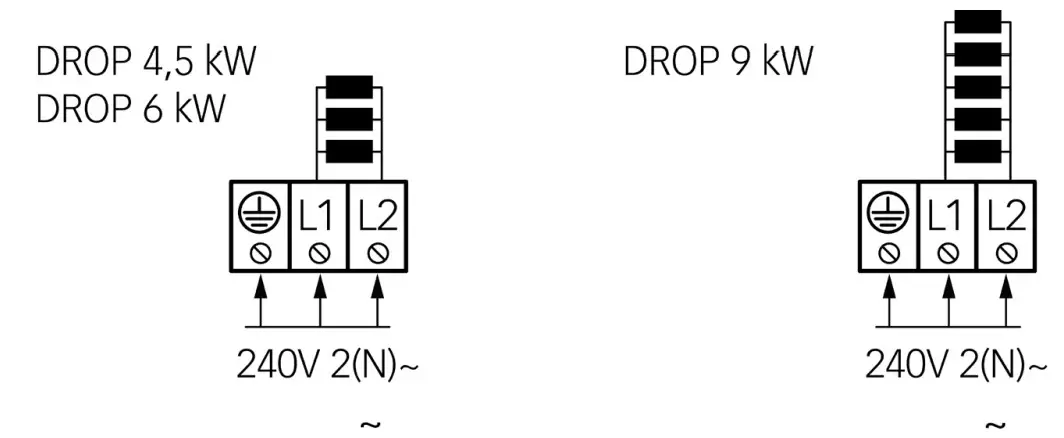 HU MU DROP Series Electric Sauna Heater - Figure 2