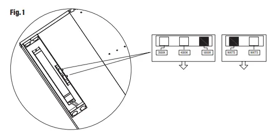 SUNCO LIGHTING LED Spec-Select Designer Troffer - Fig 1
