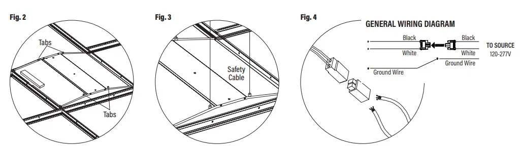 SUNCO LIGHTING LED Spec-Select Designer Troffer - Fig 2