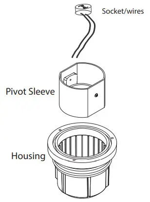 HINKLEY 55702 Well Light - LED Engine 2