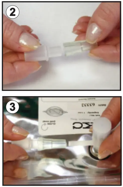 SKC 269-01-PP Polypropylene Fitted Breath Gas Analysis Bags fig 1