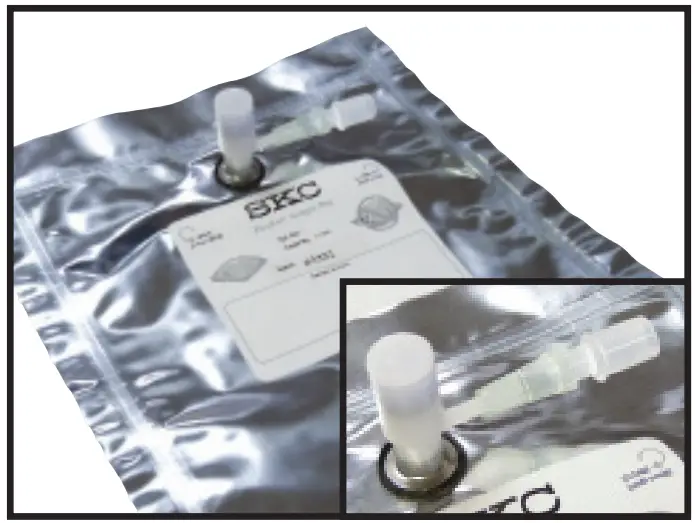 SKC 269-01-PP Polypropylene Fitted Breath Gas Analysis Bags