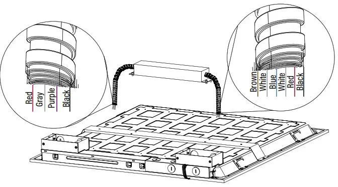 NOVALUX 55394 8W Emergency Pack for LED Back Lit Panel - INSTALLATION INSTRUCTIONS 5