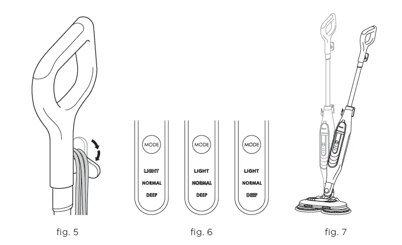 USING YOUR STEAM & SCRUB